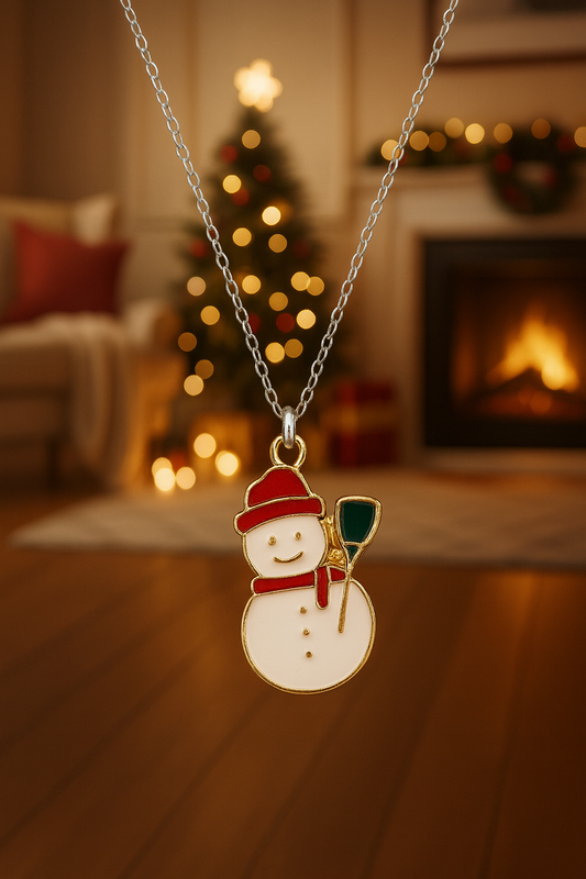 Kardan Adam Altın Kolye ÖZEL HEDİYELİ