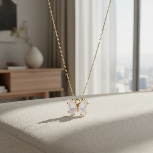 Şans Kelebeği Kolye